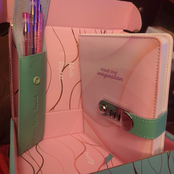 Secret Diary Set with Lock for Girls - Kids Locking Journal for Teens, Tweens - Picture 11 of 14